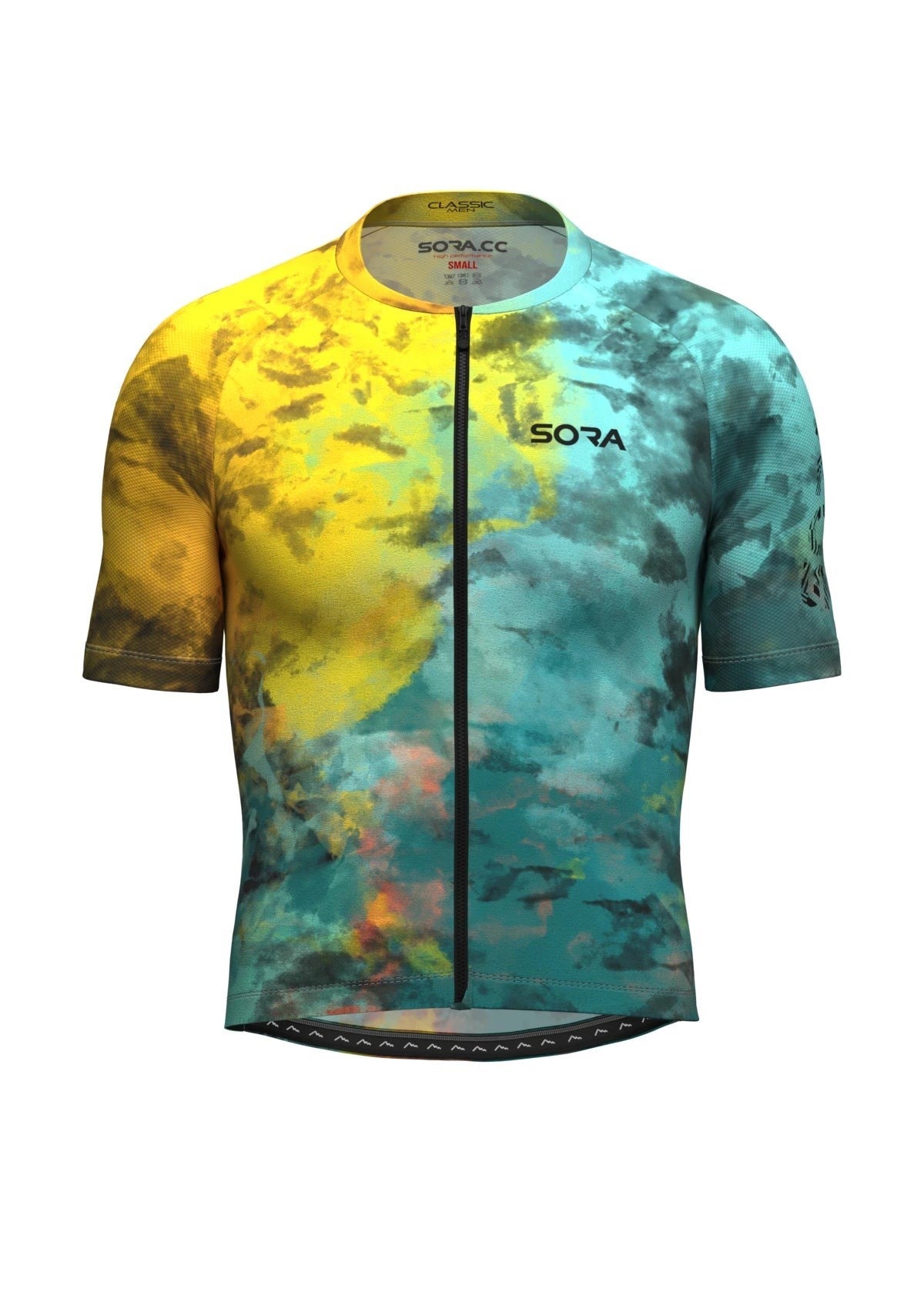 rennrad trikot neongelb Classic Fahrrad Trikot