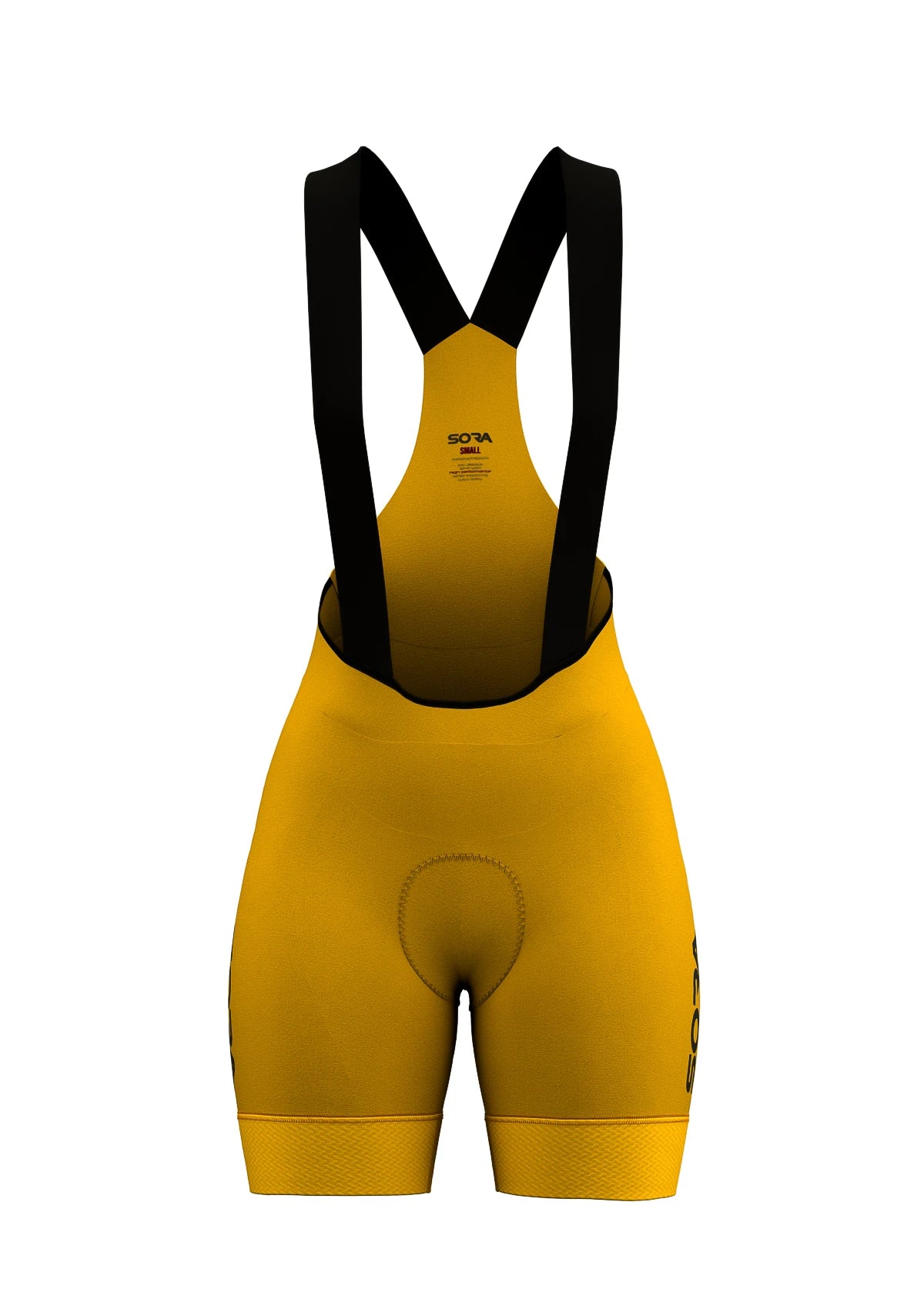 Mustard yellow biker shorts sales