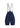 ROAD RACER Blue Navy Cycling Bib Short Women