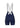 ROAD RACER Blue Navy Cycling Bib Short Women