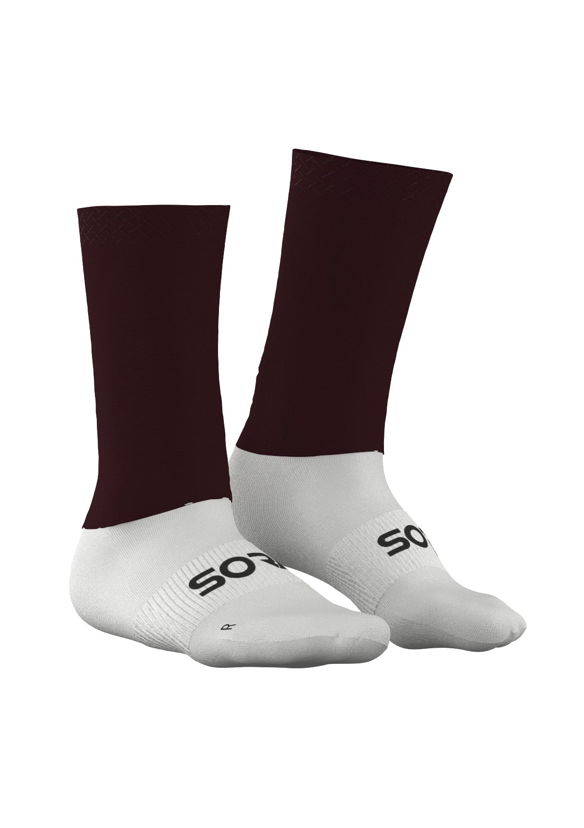 Aero Pro Light Sangria cycling socks