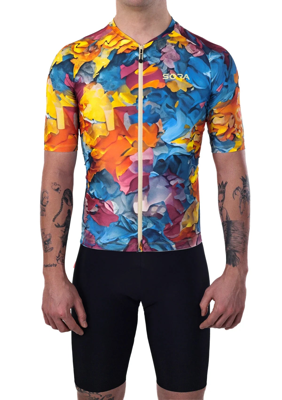 Classic cycling jersey flare