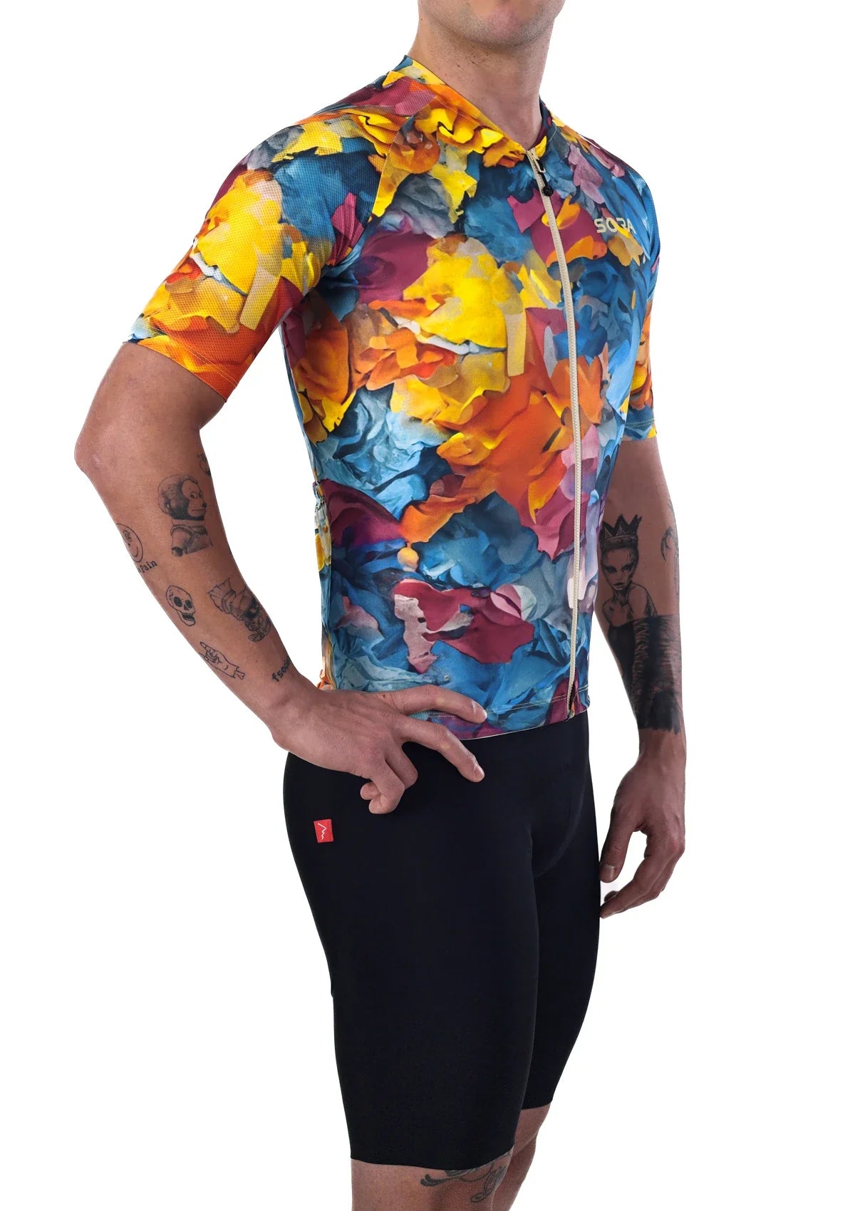 Classic cycling jersey flare
