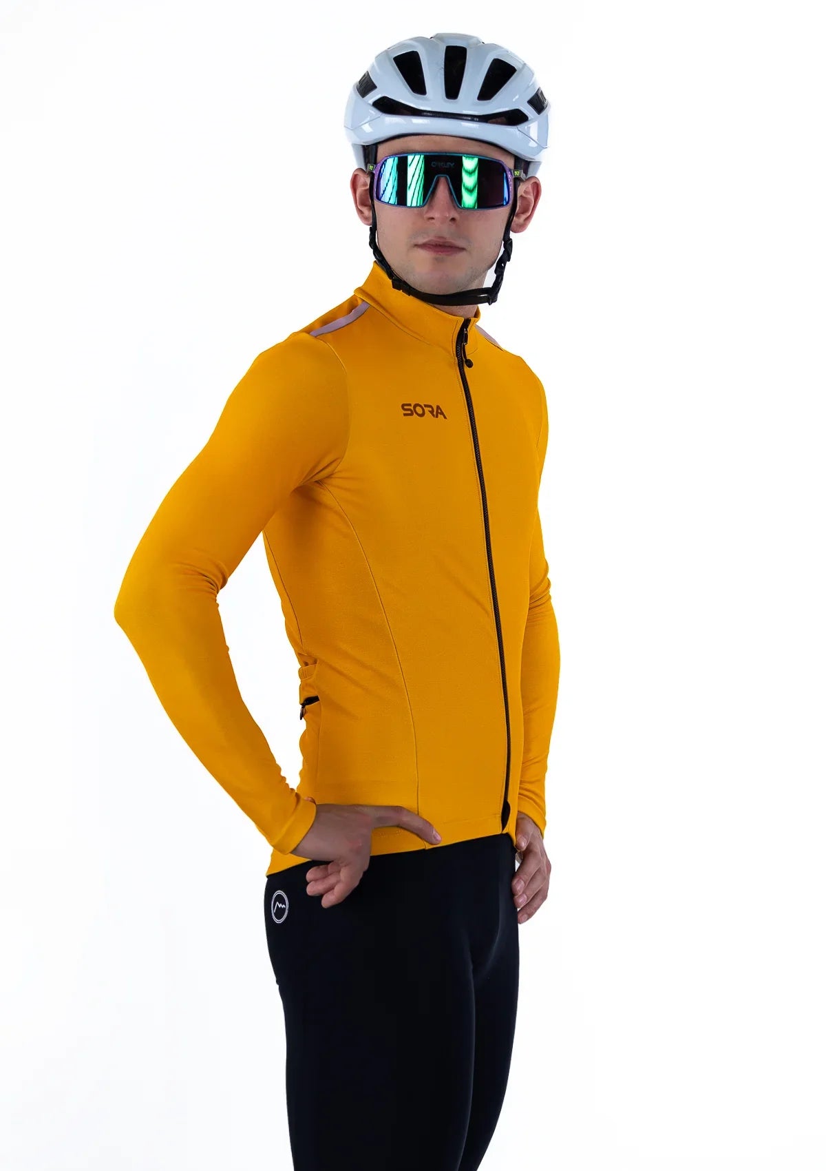 Stelvio Thermal Cycling Jersey Mustard