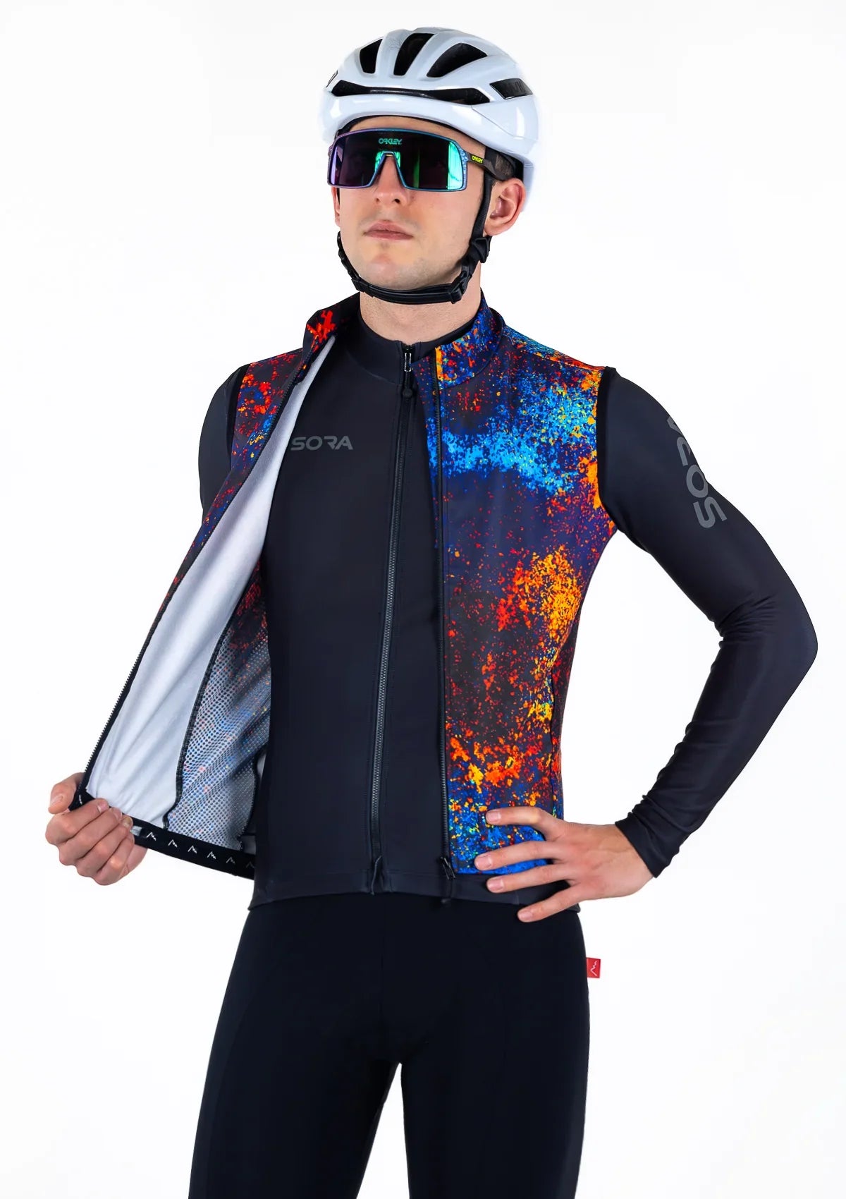 Boost winter cycling vest Lava